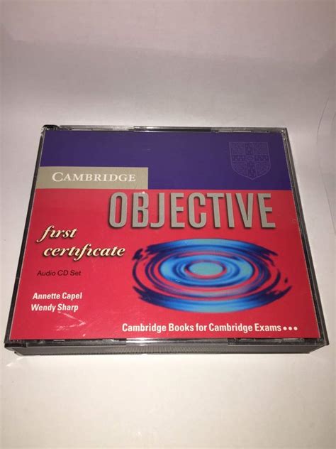 Buy OBJECTIVE FIRST CERTIFICATE CLASS CD SET Book Online at Low Prices ...