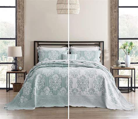 HZ & HY Oversized King Bedspread with Jacquard Matelasse India | Ubuy