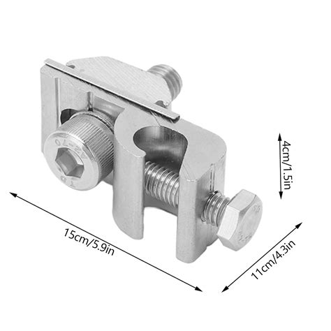 Eujgoov 10Pcs Solar Mounting System Grounding Clip India | Ubuy