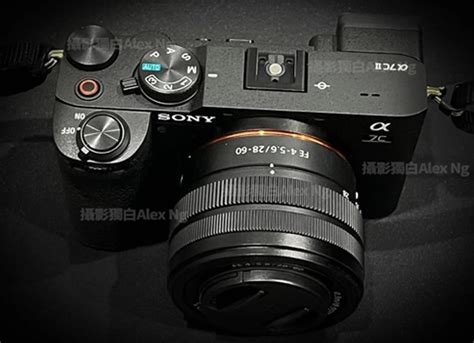 中國流出的 A7C II 實機相片 - Mobile01