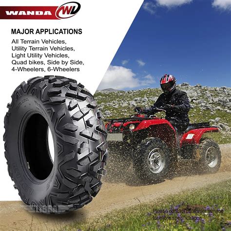 WANDA ATV Tire Set for Honda Fourtrax Rancher TRX350FM 4X4 India | Ubuy