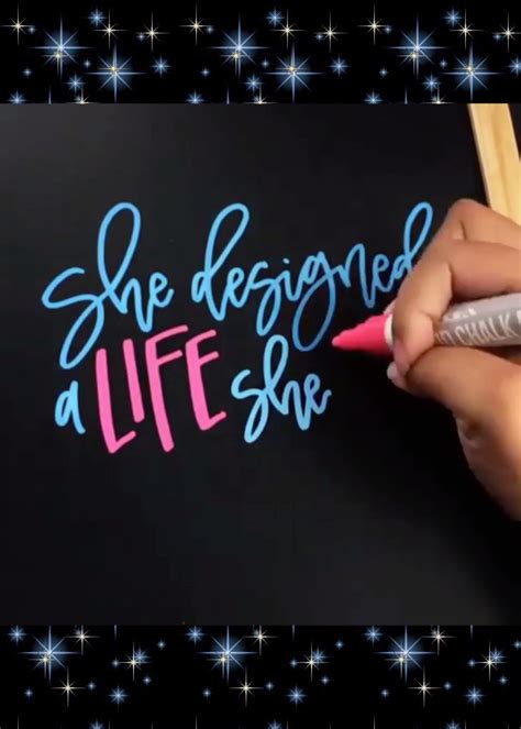 Creating simple lettering art – Artofit