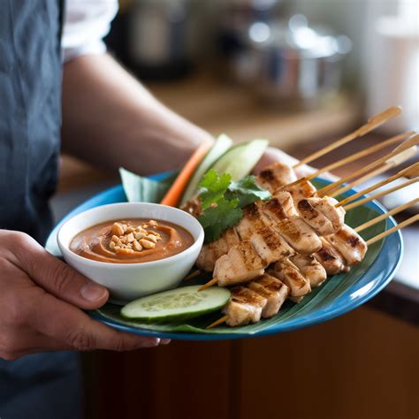 Chicken Satay with Peanut Sauce: A Delicious Thai-Inspired Recipe ...