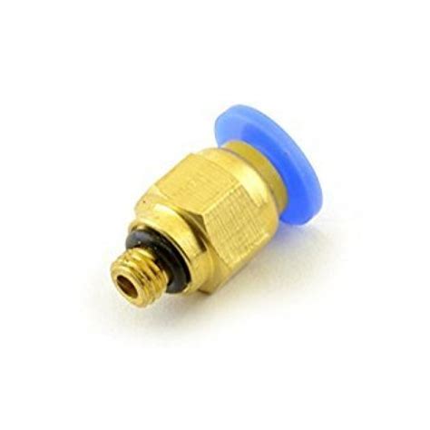 Pneumatic Coupler Air Connectors PC4-M5 4MM Straight Fitting For PTFE ...