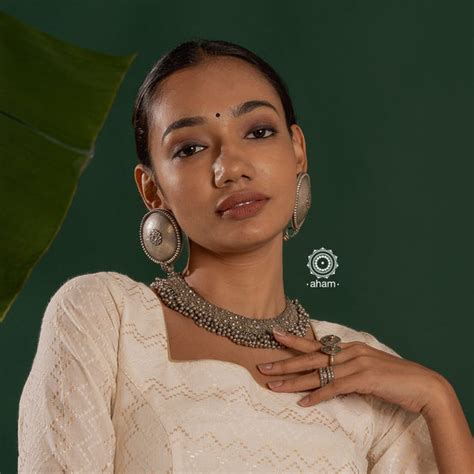 Studs – aham jewellery | handcrafted silver jewellery