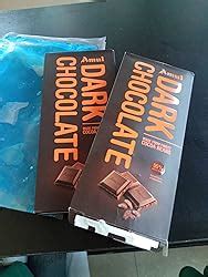 Amul 55% Cocoa Dark Chocolate Bar, 150 grams - Pack of 4 : Amazon.in ...