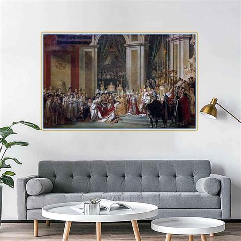 Jacques-Louis David - Coronation of Emperor Napoleon I and Coronation ...