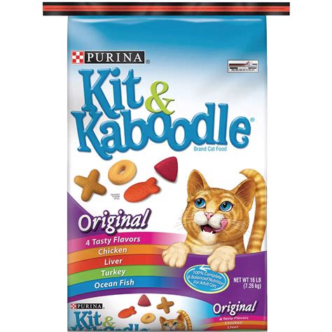 Purina Kit & Kaboodle 13 Lb. Chicken, Liver, Turkey, & Fish Flavor ...