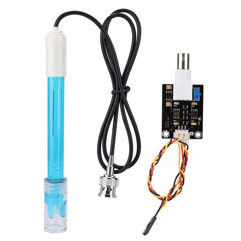 Buy Digital PH Meter, PH Sensor Module + PH Probe Composite Electrode ...