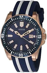 Guess Men's Blue Analogue Wrist Watch (GW0055G1) : Amazon.in: Fashion
