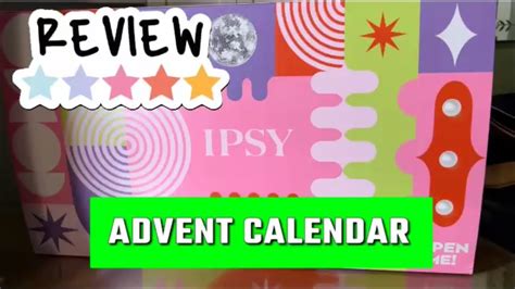 REVIEWS of IPSY ADVENT CALENDAR 2023 - YouTube