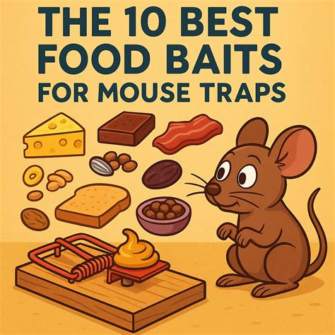 The Best Food Baits for Mouse Traps