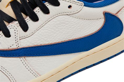 Fragment Design x Travis Scott x Air Jordan 1 Retro Low OG SP 'Sail ...