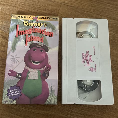Barney’s Imagination Island VHS Tape 48 Minutes Kids Sing Along Songs ...