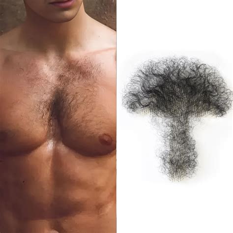 Amazon.com : viviaBella Handmade Men Chest Hair Synthetic Hair Body ...