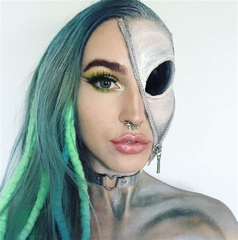 Image result for Alien SFX Makeup Tutorial