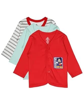 Buy BODYCARE Unisex Baby Baby Front Open Regular Fit Top Pack Of 3 ...