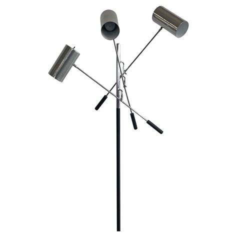 Spiral Floor Lamp Attributed to Robert Sonneman For Sale at 1stDibs