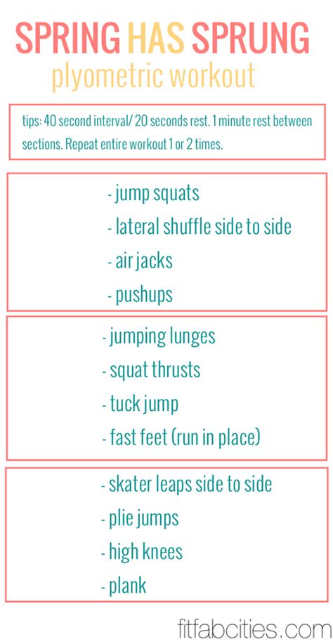 Image result for Spring PowerBar Workout Routine