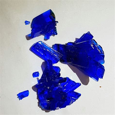 Copper(II) nitrate - Crystal growing