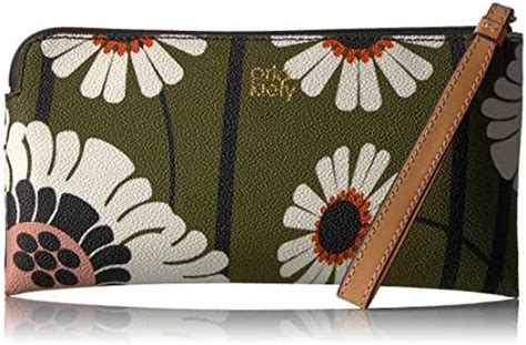 Buy Orla Kiely Textured Vinyl Poppies and Daisies Print Flat Zip Pu ...