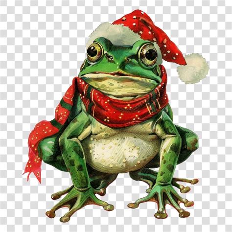 Christmas frog clipart Images - Free Download on Freepik