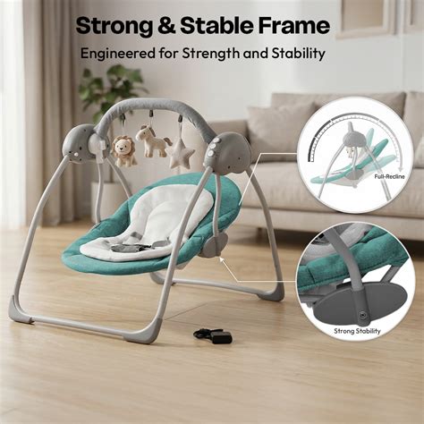 Baby Deluxe Bouncer Automatic Baby Swing with Music