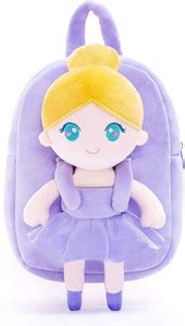 Flipkart.com | Frantic Kids Soft Cartoon Travelling School Bag(1_Purple ...