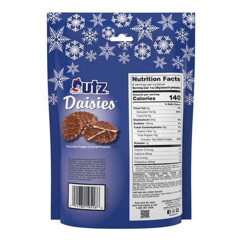 Utz Holiday Chocolate Fudge Covered Pretzel Daisies – Utz Quality Foods