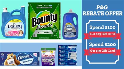 Proctor and Gamble Rebate 2024 | CostContessa