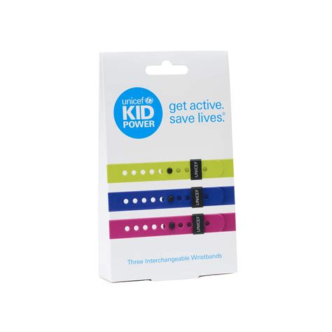 UNICEF Kid Power Neon Pack - Band Accessory Straps to Customize Your ...