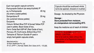 P 40 Dsr Capsule 10: Uses, Side Effects, Price & Substitutes