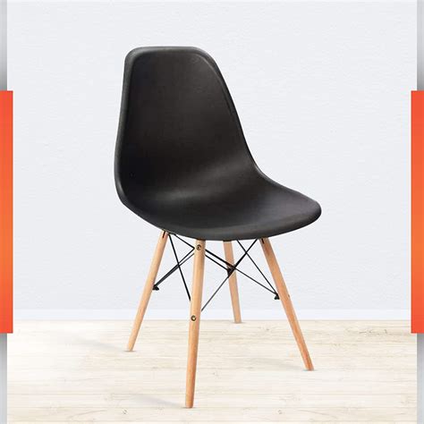 Urbancart Modern Style Eames DSW Chair for Dining, Bedroom, Living Room ...