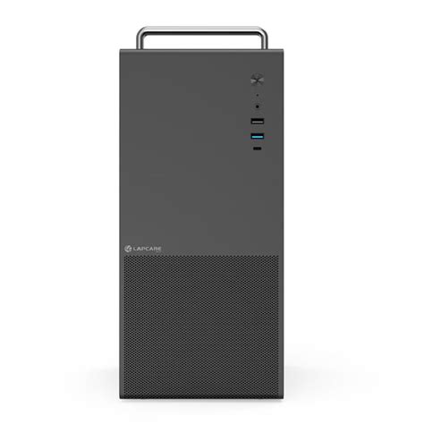 Computer Case with SMPS Aura | Micro ATX/ITX Support | Textured Front