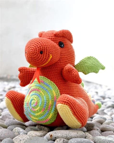 Crochet Dragon Tutorial 的图像结果