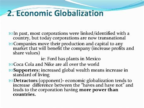 Different Types of Globalization 的图像结果