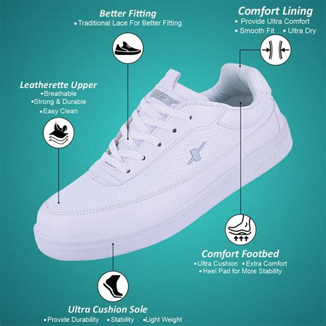 Sparx White Casual Shoes for Men SM-734 | Casual Footwear Online