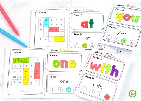 20 Printable Sight Word Books for Little Learners | Teach Starter