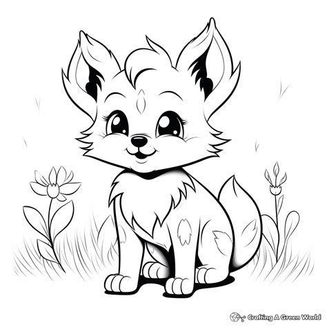 Cute Fox Coloring Pages - Free & Printable!
