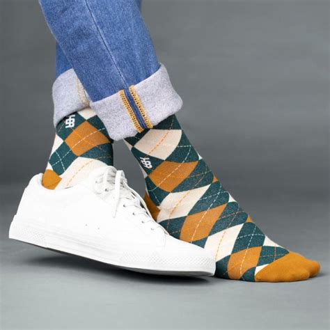 Premium Designer Socks For Men | Made with Scottish Lisle Cotton – SockSoho