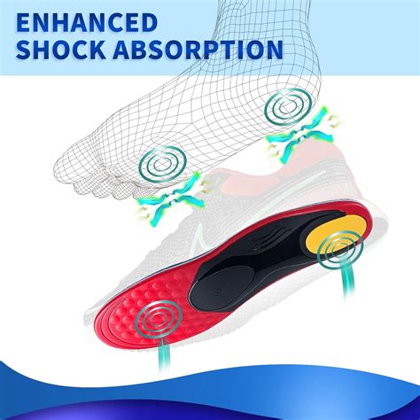 Buy DACAT Orthotic Flat Feet Arch Support Insoles - Metatarsal Orthotic ...