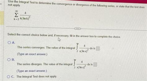 Image result for Integral Convergence Test