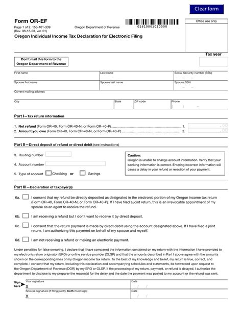 Image result for Using Oregon Filing Guide