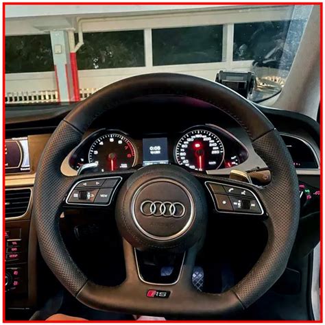 Audi RS Carbon Fibre Steering Wheel