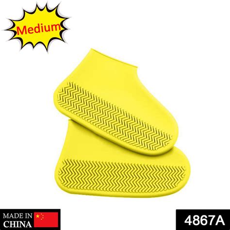 Buy Non-Slip Silicone Reusable Shoe Covers | DeoDap