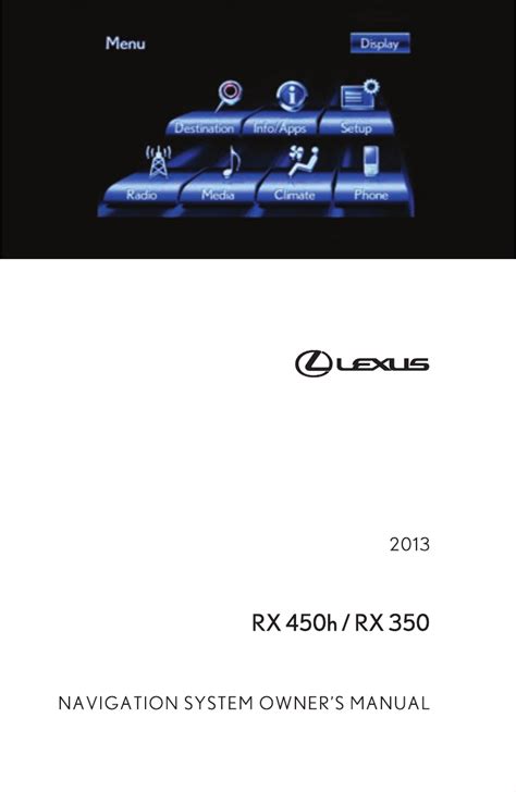 Lexus RX 350 Tutorial 的图像结果