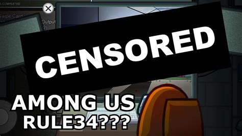 So you did look up Among Us Rule 34??? (Funny Moments) - YouTube