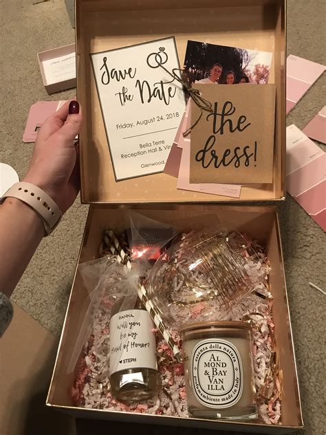 Bridesmaid proposal | Bridesmaid proposal box, Bridesmaid gifts from ...