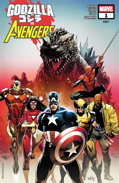 GODZILLA VS. AVENGERS (2025) #1 | Comic Issues | Marvel