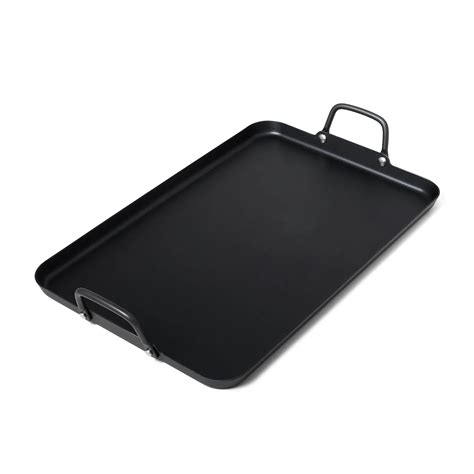 Sur La Table Carbon Steel Double Burner Griddle, 17" x 11" | Sur La Table